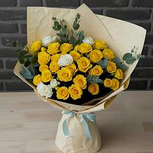 Букет цветов из:  Розы в Бутырке