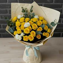 Букет цветов из:  Розы в Бутырке