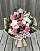 Букет цветов из: Альстромерии, Гвоздики, Розы и Хризантемы в Бутырке