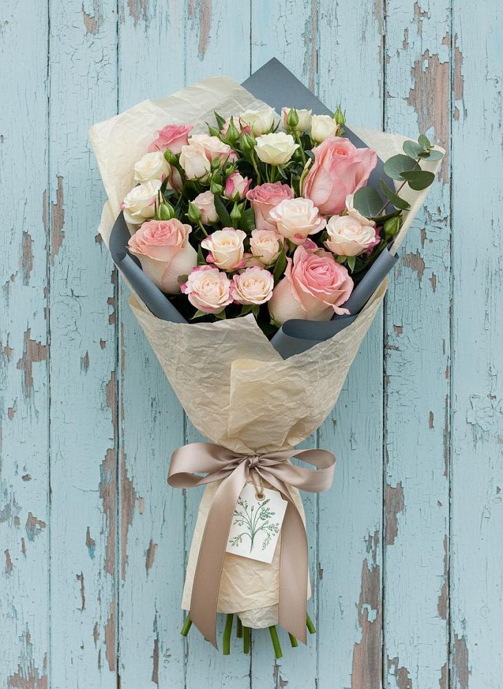 Букет цветов из: Розы в Бутырке