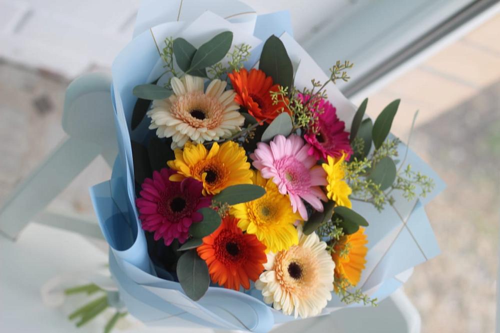 Букет цветов из: Герберы в Бутырке