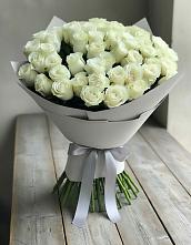Букет 35 Белых роз в Бутырке