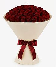 Букет 101 Бордовая роза Блэк Бакарра в Бутырке