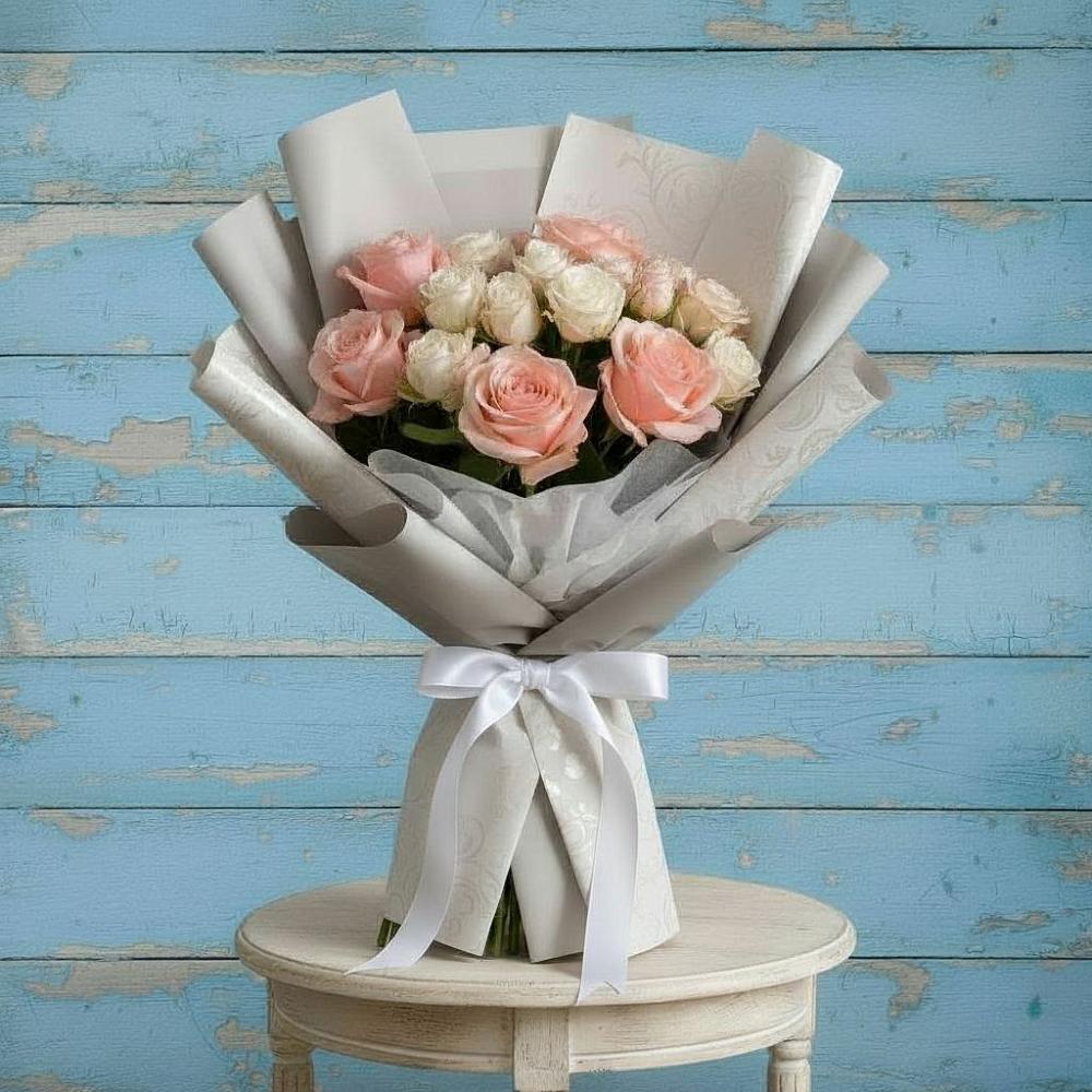 Букет цветов из: Розы в Бутырке