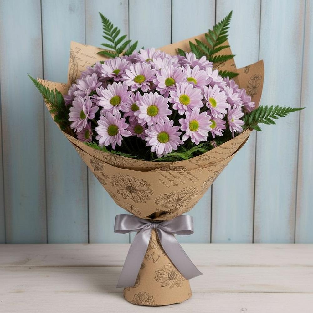 Букет цветов из: Хризантемы в Бутырке