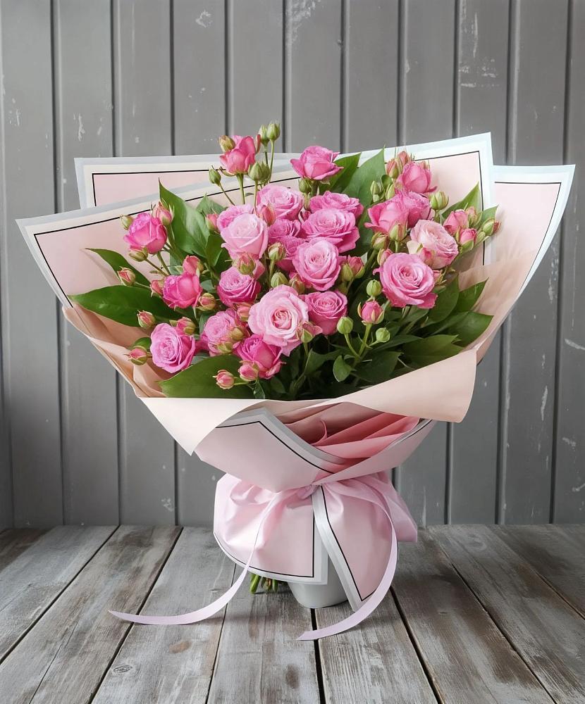 Букет Розовый кустик в Бутырке