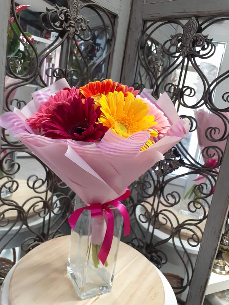 Букет цветов из: Герберы в Бутырке