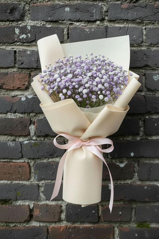 Букет цветов из: Гипсофила в Бутырке