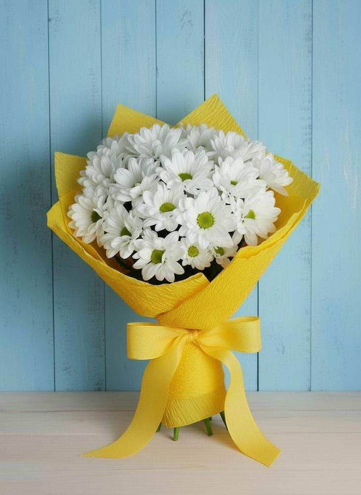 Букет цветов из: Хризантемы в Бутырке