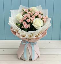 Букет цветов из:  Розы в Бутырке