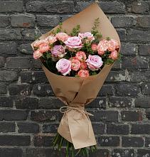 Букет цветов из:  Розы в Бутырке