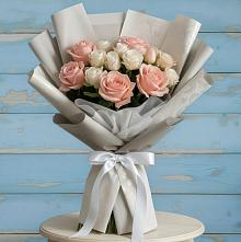 Букет цветов из:  Розы #REPLACE_PRED# Бутырке