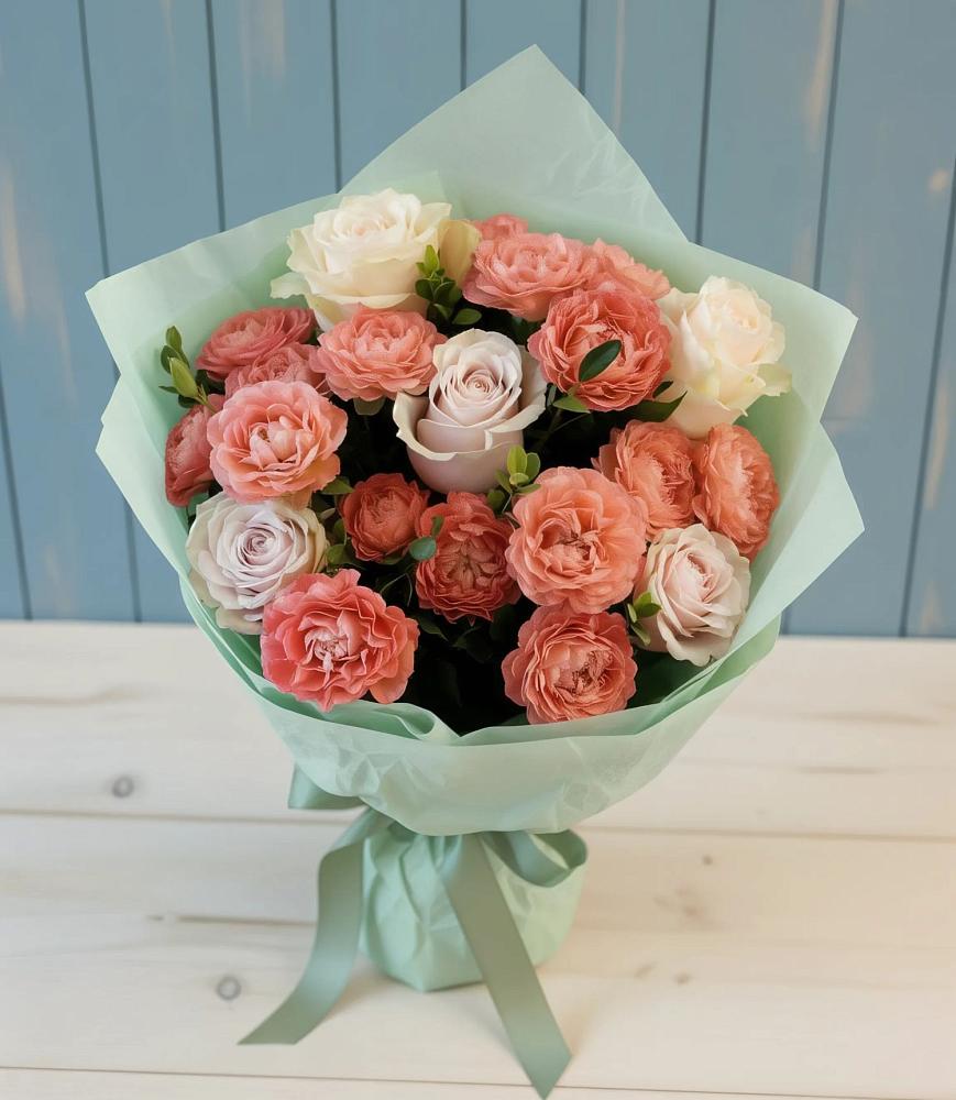 Букет цветов из: Розы в Бутырке