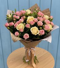 Букет цветов из:  Розы в Бутырке