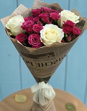Букет цветов из:  Розы в Бутырке
