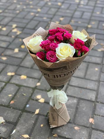 Букет цветов из: Розы в Бутырке