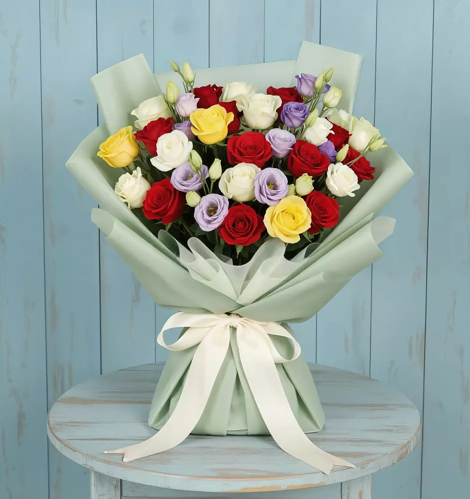 Букет цветов из: Розы в Бутырке