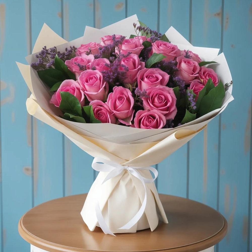 Букет цветов из: Розы в Бутырке