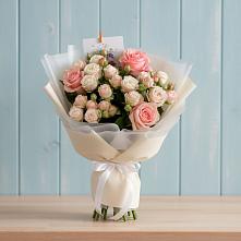 Букет цветов из:  Розы в Бутырке