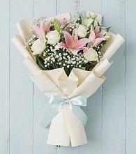Букет цветов из:  Лилии в Бутырке
