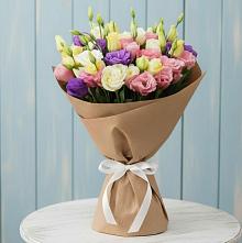Букет цветов из:  Лизиантусы в Бутырке