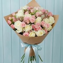 Букет цветов из:  Розы в Бутырке