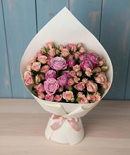 Букет цветов из:  Розы в Бутырке